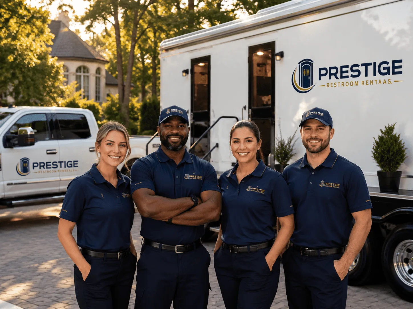 Trusted Luxury Portable Restrooms company in Herron, MI